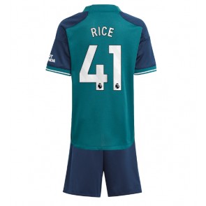 Arsenal Declan Rice #41 Rezervni Dres za Dječji 2023-24 Kratak Rukavima (+ kratke hlače)